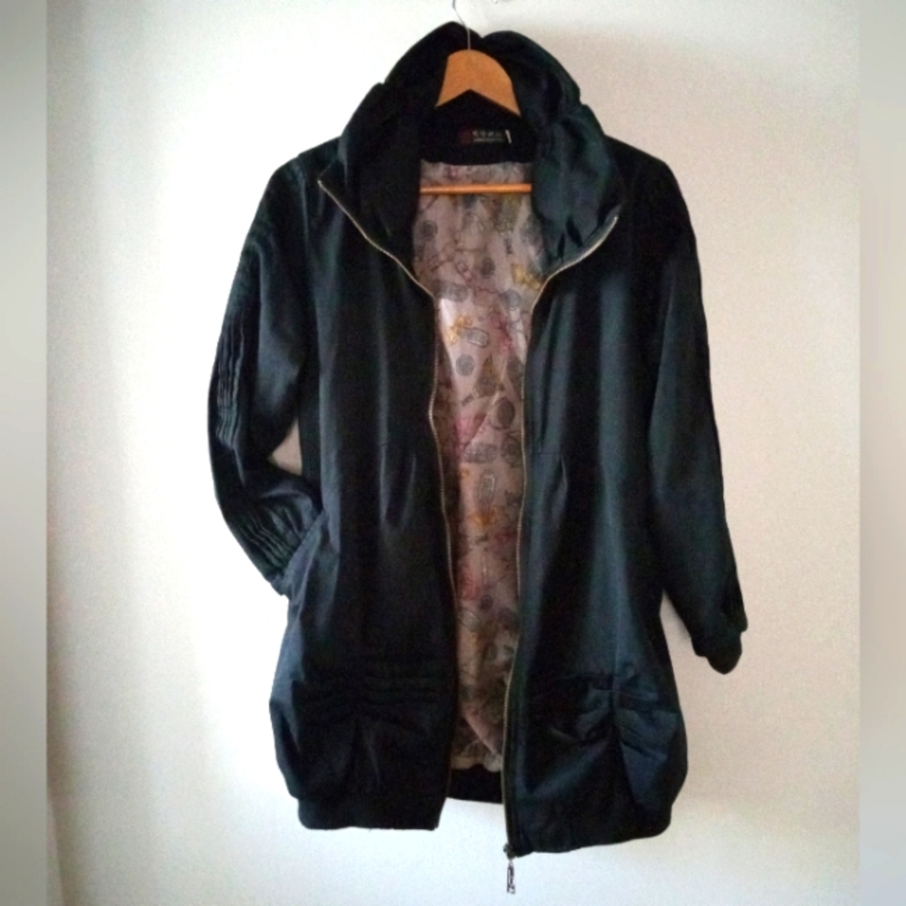🍁🖤 Lightweight Black Jacket | Mid-season / Fall | Size S 🖤🍂